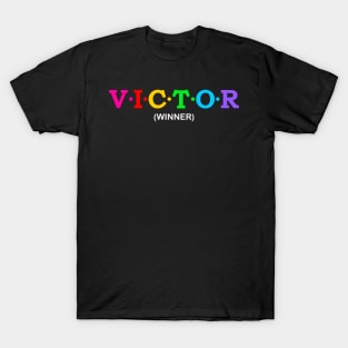 Victor - winner. T-Shirt